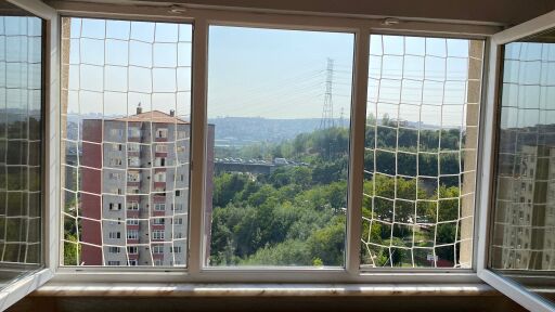 pencere çocuk güvenlik filesi